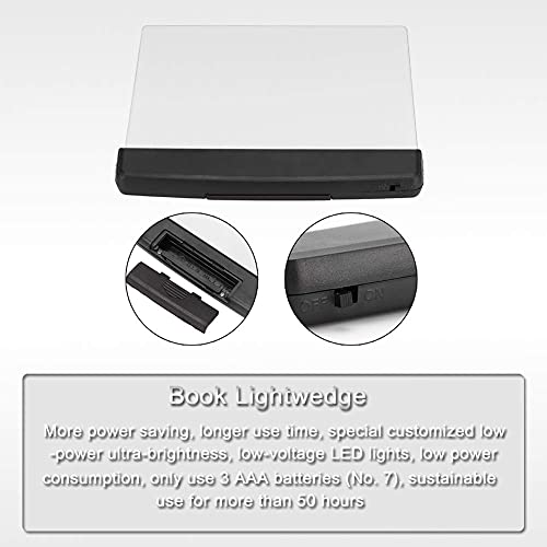 Lightwedge Portable LED Book Light - Bed, Car, Night Reading Lamp