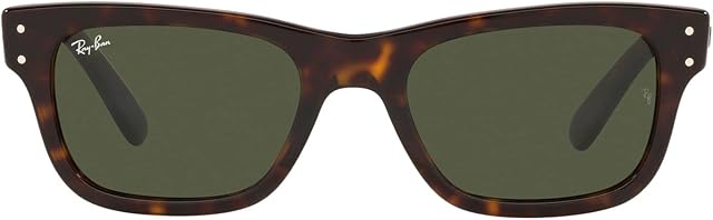 Ray-Ban MR Burbank, Óculos de Sol Masculino, Marrom (Havana), 58