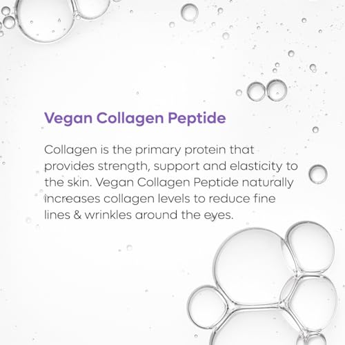 mCaffeine Black Tea Complex™ Hydrogel Under Eye Patches with Vegan Collagen Peptide | Anti Ageing | Boosts Collagen by 80% | Cooling Under Eye... - Image 4