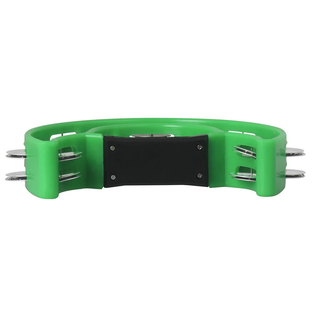 Pandereta con forma de media (verde)