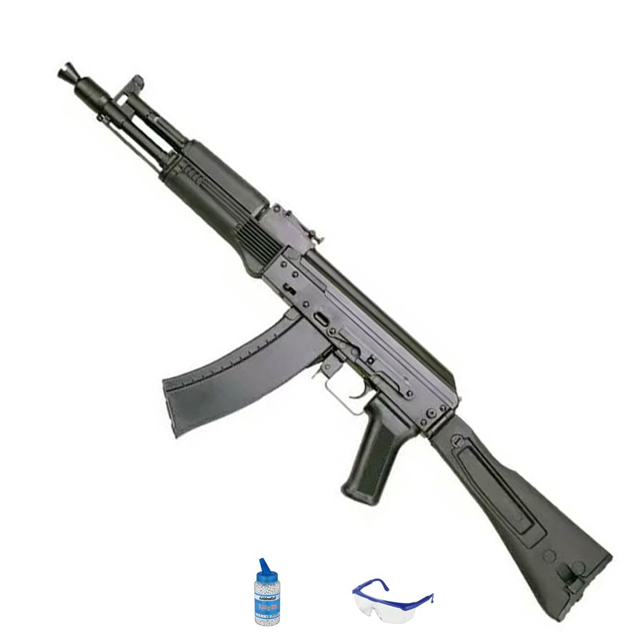 Rifle LCT LCK104 AEG eléctrica (6mm) | Pack Rifle (biberón 0,20 + Gafas). Carabina con gatillo electrónico