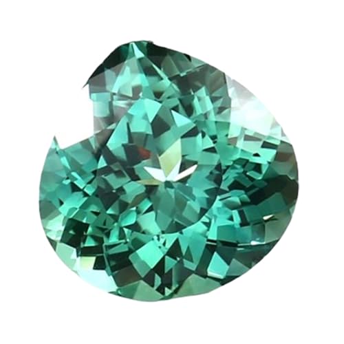 Cœur en saphir naturel Ceylan Parti 16x16mm pour création de bijoux uniques