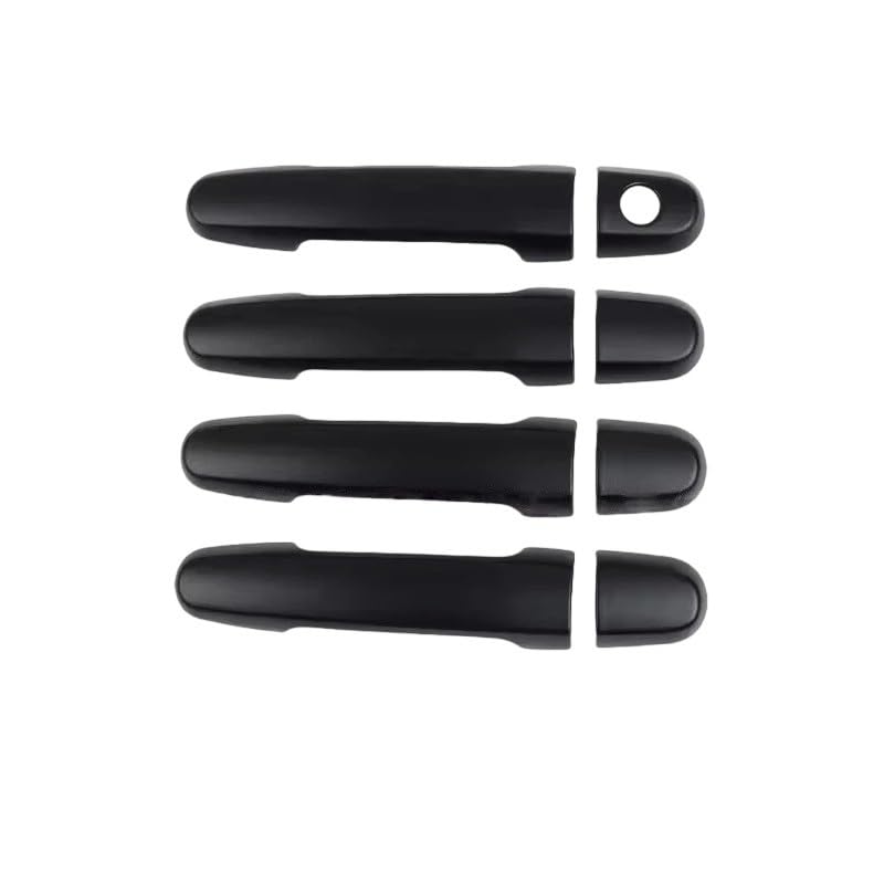 Poignée porte extérieure noire mate décorative haute résistance 2005-2014