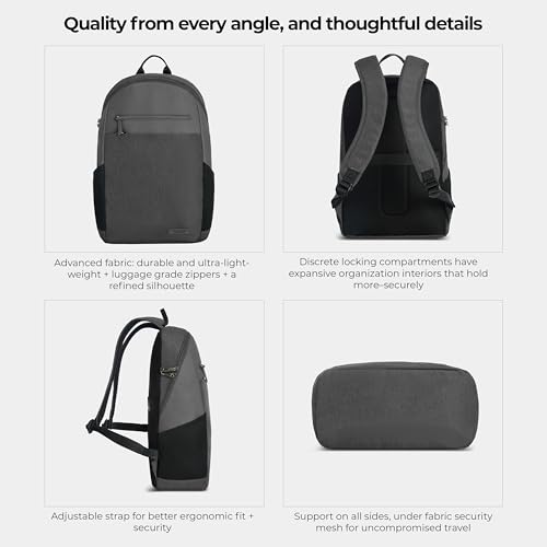 Image of Travelon Anti-Theft Metro Backpack with RFID blocking pouch