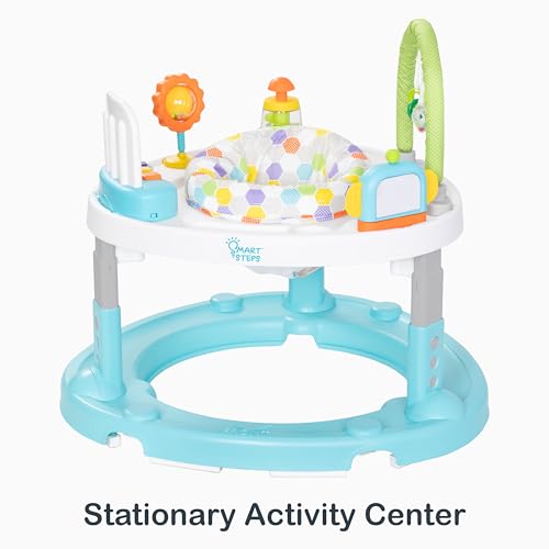 Image of Smart Steps Bounce N' Dance 4-in-1 Activity Center Walker, Hexagon Dots