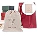 TOVINANNA Travel Hair Dryer Storage Bag and Drawstring Pouch Fit for Hotels and Guesthouses Faux Organizer for All Hair Dryers