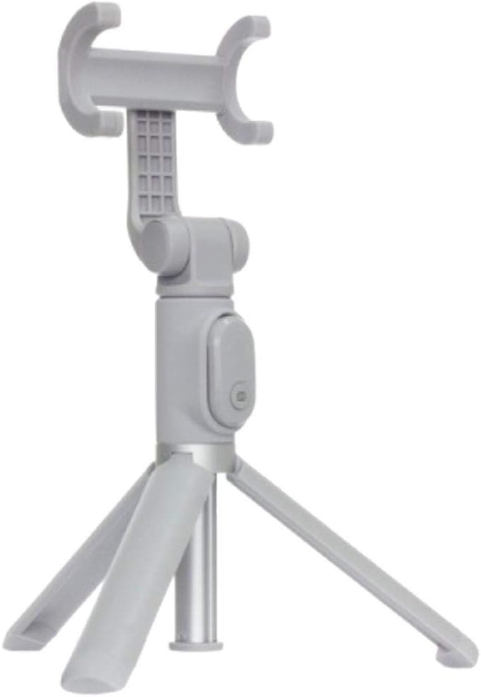Xiaomi Mi Selfie Stick Tripod in tripod mode without a phone, showing its stable base.