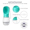 WePet-Portable-Dog-Water-Bottle-12-OZ-Leak-Proof-Puppy-Water-Dispenser-with-Drinking-Feeder-for-Pets-Outdoor-Walking-Hiking-Travel-Food-Grade-Plastic Portable Dog Water Bottle