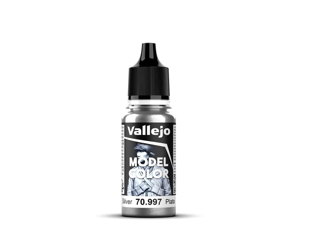 Amazon.com: Vallejo Model Color 70997 Silver (17ml) : Arts, Crafts