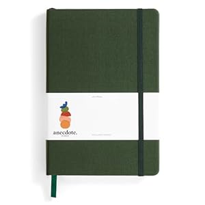 Hardcover Ruled Journal with Thick 100 gsm College Ruled Paper A5 size (8.3 inches x 5.4 inches) – Daily Writing Notebook Journal for Travel, School and Office Use – Diary Journal for Women and Men – Evergreen