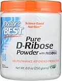 Doctor's Best D-Ribose with Bioenergy Ribose, Non-GMO, Vegan, Gluten Free, Energy Enhancement, 250 Grams