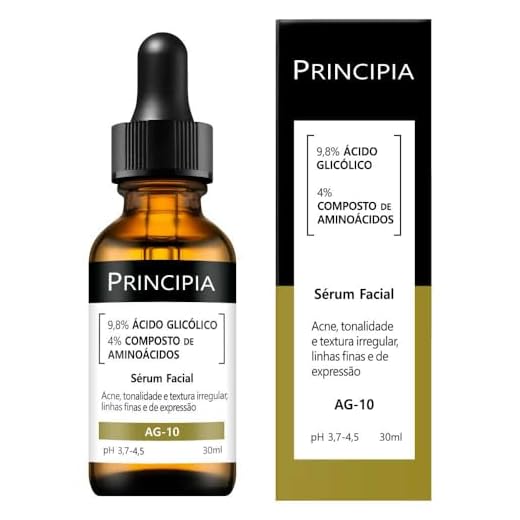 Sérum Renovador Principia 9,8% Ácido Glicólico + Aminoácidos