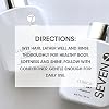 SEVEN Haircare Cubica 7-DAY Shampoo for Women, Men, All Hair Types, Add Shine and Moisture to Hair, Sulfate & Paraben Free, Cruelty Free with Biotin + Green Tea Extract, Made in USA