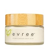 evree Intimate Massage Cream, for Personal Body and Sensual Massage, Edible Massage Oils for Date Night, Safe for Private Area, Flavored Massage Oil and Cream, Coconut Lime Scent, 3.4 oz Jar