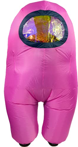 KAPTOYS Among Us Inflatable Adult Costume Pink