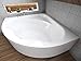 Produktbild BADLAND Eckbadewanne Wanne Badewanne Standard 150x150 mit Acrylschürze, Füßen und Ablaufgarnitur GRATIS