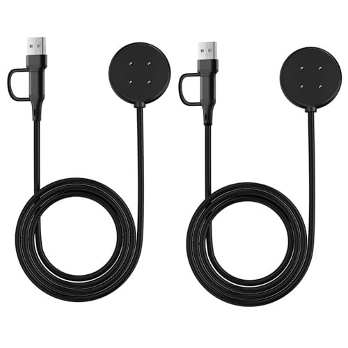 kclkda 2PACK 2 in 1 Charger for Google Pixel Watch 2/Pixel Watch ...