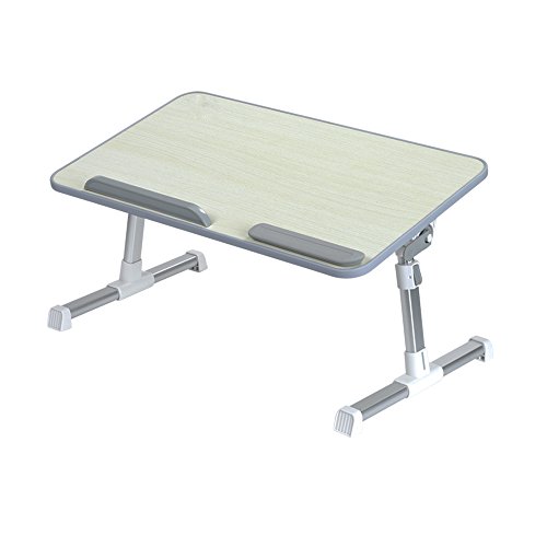 Minitable, SIIG Adjustable & Foldable Laptop Bed Table Desk for MacBook and PC - Standing Office Desk, Foodtray, Sketching Table, Floor Mini-Table, Honeydew Color
