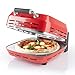Produktbild GOURMETmaxx Elektrischer Pizza-Ofen inkl. Pizzastein | Pizza-Maker mit 1800 Watt & Timerfunktion | 30 cm Durchmesser auch ideal für Flammenkuchen, Wraps oder knuspriges Brot| bis 400° C [3-4 min]