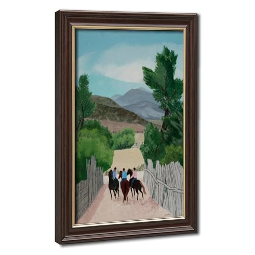 Toile Meeting on The Road Barbara Latham decoration murale salon inspirante