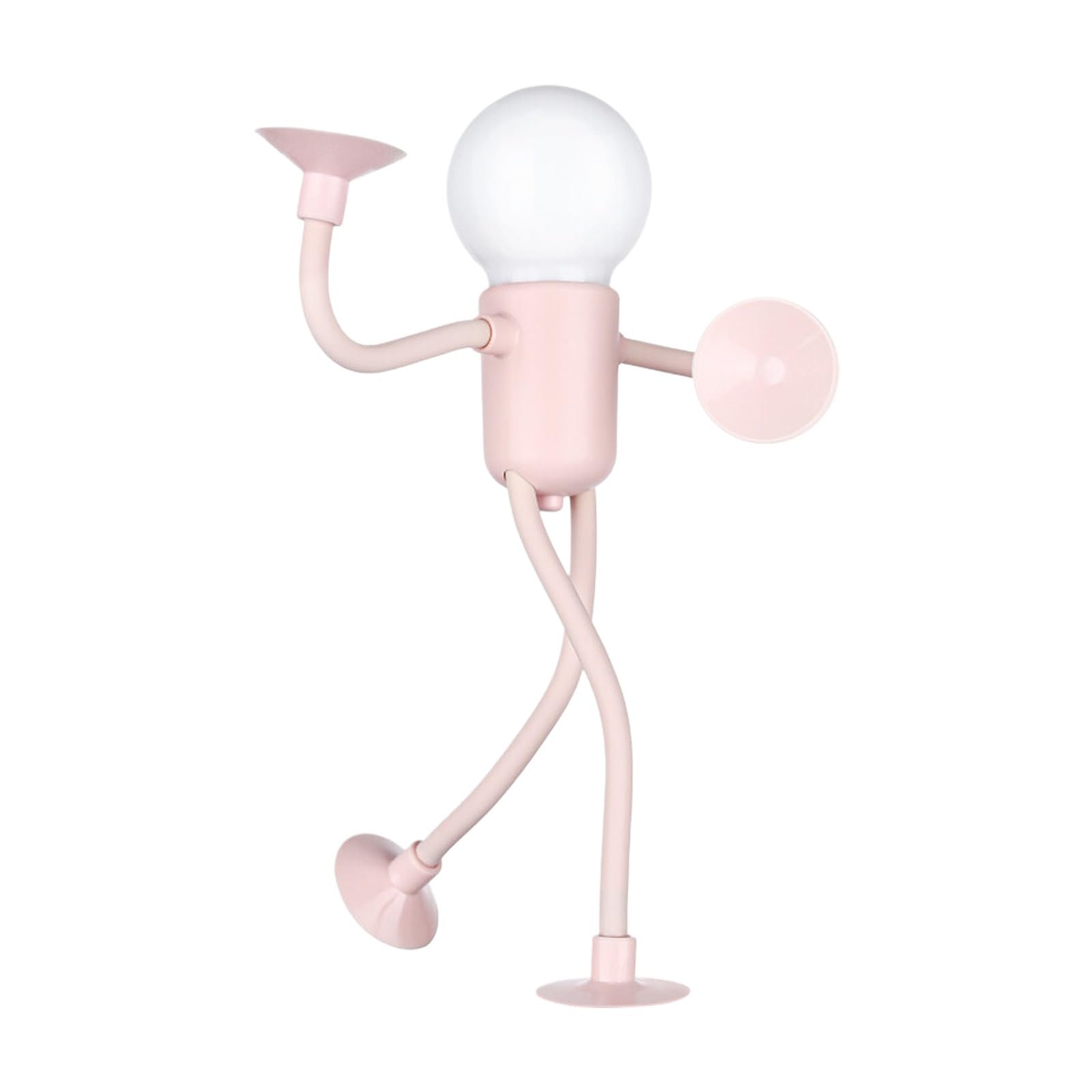Changeable Shape Funny Sportsman Night Light,2025 New Cute Bulb Man Mini Night Light,Diy Shape Lights Cute Bulb Man,Bendable Desk Lamp Decompression Ornaments Christmas Decorations