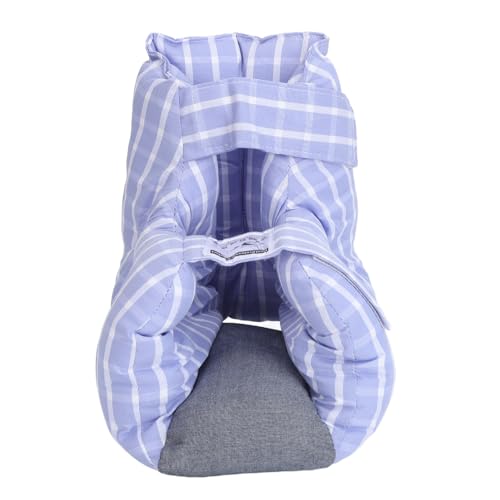 Sonew Almohadilla Protectora para el Talón, Correas Ajustables, Material Transpirable que Alivia la Presión y Previene úlceras, con 2 Correas para Pacientes Ancianos Postrados en