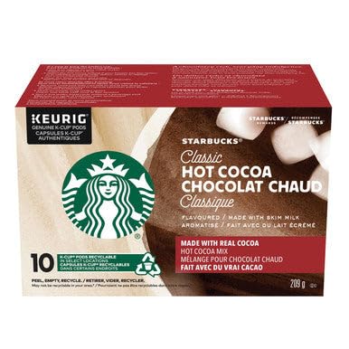 Miniatura 6 de K-Cups clásicos de cacao caliente, caja de 10 quilates, 7.37 oz7.3 onzas, (importado de Canadá)