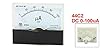 Sourcingmap Analog Current Panel Meter DC 0-100uA 44C2 Ammeter 100x48x80mm for Automotive Circuit Testing Charging Battery Ampere Tester Gauge Pack of 1 #1