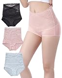 ヴィセ ハイウエスト レース ショーツ セット レディース 下着 女性 深ばき 3枚組 （9s0030 3P LL B）