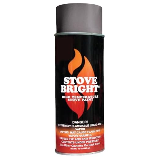 Stove Bright High Temp Spray Paint - Up To 1200 Degrees - Many Colors (6201 - Charcoal)