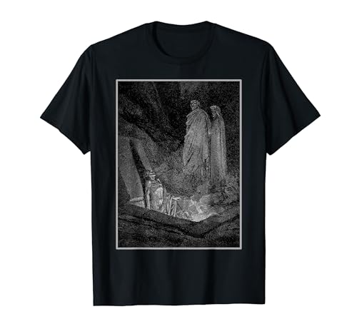 Rise from the Grave Gustave Dore オカルトグランジー ダークゴスアート Tシャツ