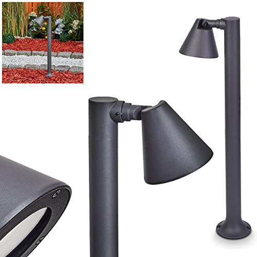 Lampe extérieur Milond au design épuré en métal anthracite durable