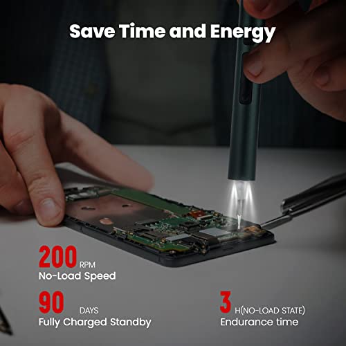 image for KAIWEETS Electric Screwdriver Set, 137 in 1 Cordless Mini Precision Po