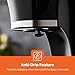 GEEPAS 1.5L Filter Coffee Machine | 800W Coffee Maker for Instant Coffee, Espresso, Macchiato & More | Boil-Dry Protection, Anti-Drip Function, Automatic Turn-Off Feature, Black GEEPAS 1.5L Filter Coffee Machine | 800W Coffee Maker for Instant Coffee, Espresso, Macchiato & More | Boil-Dry Protection, Anti-Drip Function, Automatic Turn-Off Feature, Black