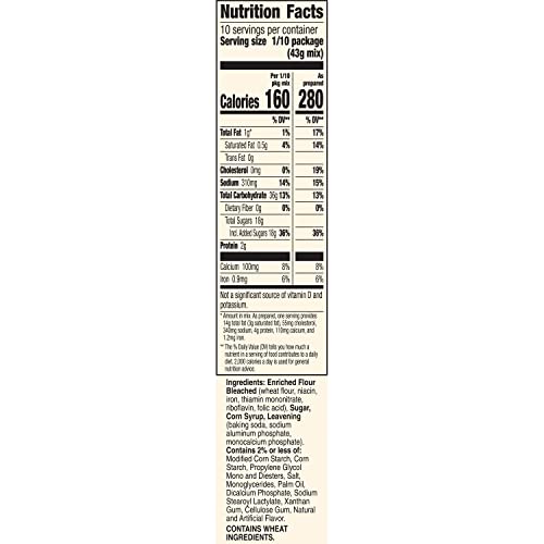 Image of Betty Crocker Baking Mix, Super Moist Cake Mix, French Vanilla, 15.25 oz