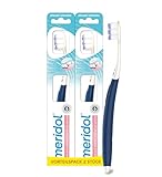 meridol Zahnfleisch-Komfort Bürste extra sanft | Tiefe Reinigung der Zahnzwischenräume| Flexibler Zahnbürstenhals um Druck zu reduzieren| wissenschaftlich Nachgewiesen (Packung mit 2)