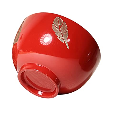 SOLUSTRE Rice Bowl Food Storage Container with Elegant Cherry Blossom Design for Soup and Serving present for Friends and Family