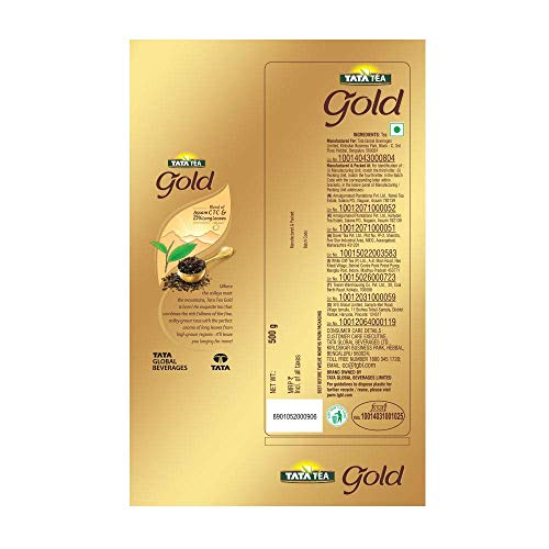 Image of Rfish Bansi Tata Gold Leaf Green Tea, Loose Leaves - 500 Gm Pack