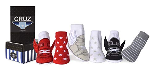 Trumpette Calcetines casuales para bebé niño, Cruz Varios Colores, 0-12 meses