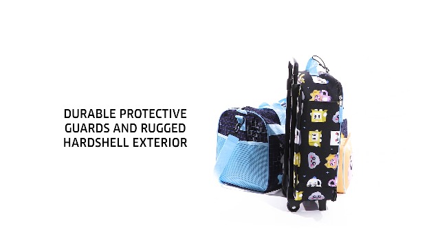 Amazon.com: Bioworld LankyBox 4-Piece Kids' Carry On Travel Set