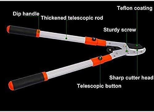 Pruning Shears, Bypass Lopper, Makes Clean Professional Cuts, Ergonomics Sharp Wear-Resistant Shrubs Trimming Tool,