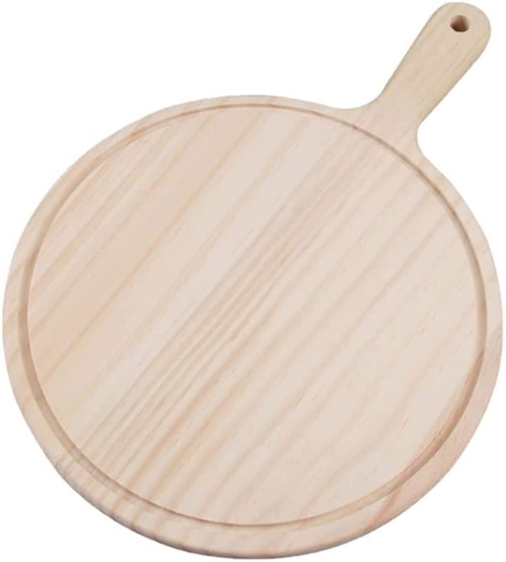 Bandeja De Madera Multiusos Para Cocina, Cortador De Pizza Y Pasteles