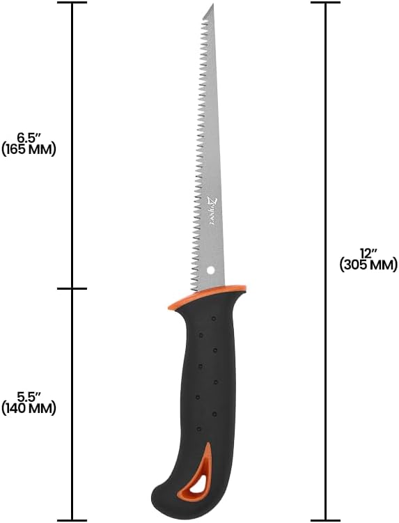 Zenport S148 Saw, Root System Pruner, Drywall, Sheetrock, 5.9-Inch Blade