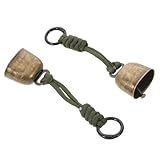 Compagnon idéal par les temps : cette cloche de camping d'extérieur est résistante à l'eau, vous n'aurez donc jamais à vous soucier de la pluie ou de la boue qui pourraient affecter ses performances en pleine nature. cloche d'avertissement, cloche d'avertissement d'ours