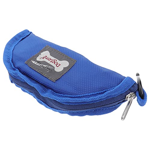 Toddmomy Dog Bowl Portable Pet Food Water Feeder for Travel Camping Hiking Blue Easy to Store for Outdoor Use