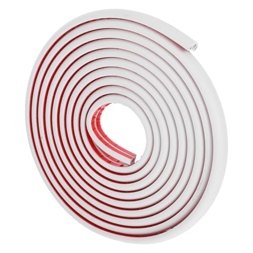 SHOWERORO cubiertas de piso para cables de PVC autoadhesivas, diseño blanco para ocultar cables, adecuado para hogares y espacios comerciales, material PVC resistente con atractivo estético y fácil gestión de cables miniatura 1