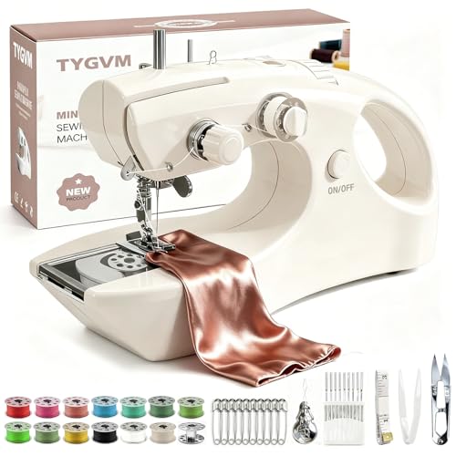 Portable Cordless Handheld Sewing Machine, 2 Modes for Two-Thread Stitching. Ideal Sewing Machine for Beginners. Mini for Home, Travel, DIY, Mending