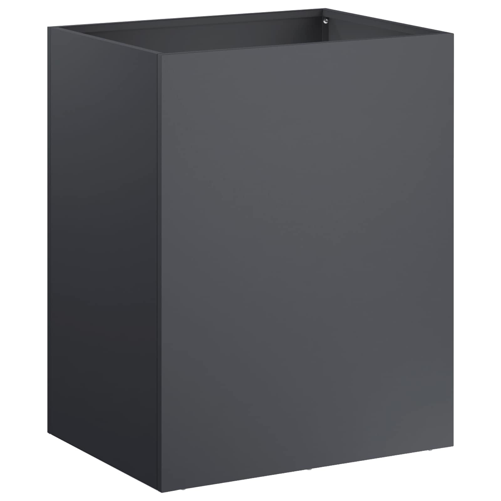 Genérico Macetero de Jardín 2 uds. Gris Antracita 40 x 30 x 40 cm,Casa y jardín,Maceteros y jardineras,7.3 kg-8005475