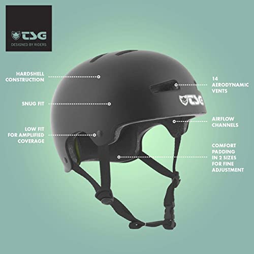 Casque TSG Evolution S/M Masters of Dirt avec coque ABS et ventilation optimale