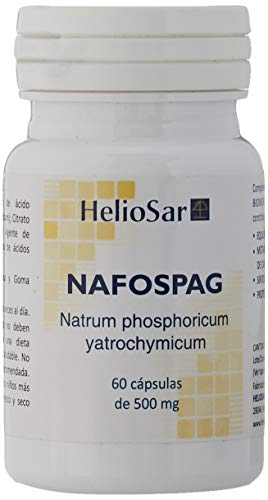 Nafospag Natrum Phosphoricum 60Cap reduce la acidez y mejora la asimilación de nutrientes